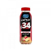 بروتين الحليب بالفراولة والموز خالي الدسم المراعي...