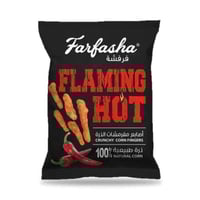 بطاطس فرفشة اصابع بالذرة - حار - 75 جم