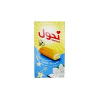 كيك نحول ميني رول بالفانيلا 12 حبة