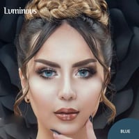 عدسات لومينوس الشهرية - Blue