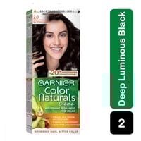 صبغة غارنيه كلور نتشرلوز اسود عميق لامع رقم 2.0