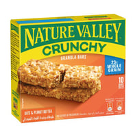 نايتشر فالي الواح الحبوب المقرمشة مع زبدة الفول ال...