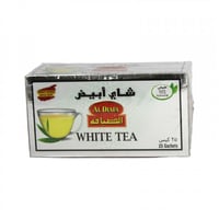 شاي الضيافة أبيض خالص أسباني 25 كبس