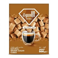 سكر الأسرة مكعبات بني 500 جم