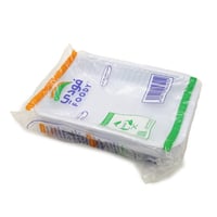 صحون بلاستيك مستطيل رقم 3 فودي