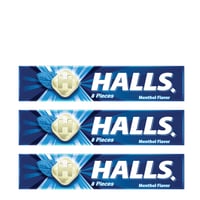 هولز حلوى جافة سادة بنكهة النعناع 28 ج * 3 حبات