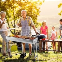 شواية فحم كبيرة قابلة للطي للرحلات والمناسبات 33*7...