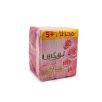 صابون لوكس 6 قطع الورد الناعم 170 غرام