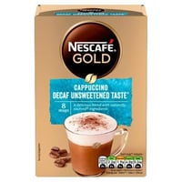 نسكافيه جولد كابتشينو منزوعة الكافيين غير محلى 8 أ...