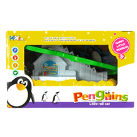 العاب اطفال لعبة طيور البطريق مع السكه الحديديه ال...