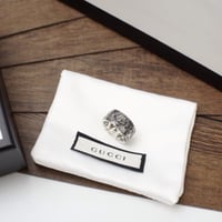 خاتم فضة ماركة قوتشي