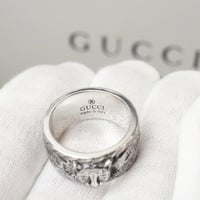 خاتم فضة ماركة قوتشي