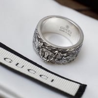 خاتم فضة ماركة قوتشي