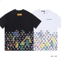 تيشيرت لويس فيتون للتوصيل الفوري فضفاض