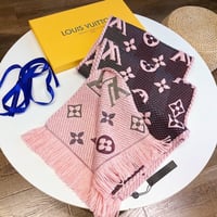 شالات لويس فيتون صوف مع قطن ماستر شامل الملحقات