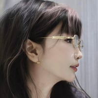 نظارة جنتل مونستر تيتانيوم مناسبة للجنسين مع العلب...