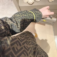 قميص فندي شتوي للتوصيل الفوري قماش ثقيل ماستر