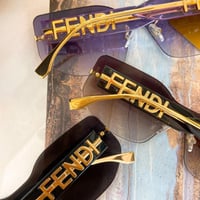 نظارات فندي 3 ألوان ماستر شامل الملحقات