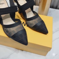 حذاء فندي ماستر كعب طولين شامل الملحقات