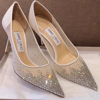 حذاء جيمي تشو كريستال ماستر فلات او كعب