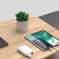 شاحن متنقل ليفوري بسعة 10000 ملي أمبير سريع منفذ P...