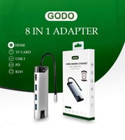 محول من Type-C إلى USB HD متعدد الوظائف 8 في 1 مع...