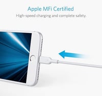 كيبل شاحن ايفون انكر 1.8 متر ANKer