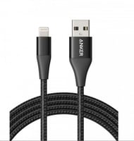 كيبل ايفون قماش مقاوم للقطع من شركة انكر (الطول 0....