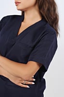 Dark Navy scrub B02