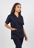 Dark Navy scrub B02