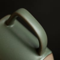 مجموعة قمع ترشيح V60 الفخارية مع كوب وحامل