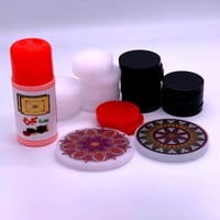 طقم مضربين وحبوب وبودرة كيرم ديسكو