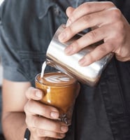 كوب زجاجي 130 مل للكورتادو