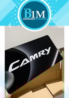 لوحة كامري حروف بارزة