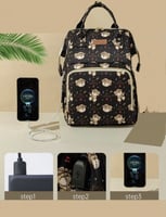 شنطة مواليد ظهر انيقة