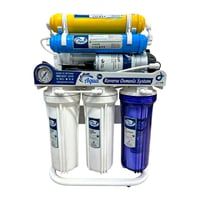 جهاز تحلية هدير اكوا بلس ٧ مراحل استاند بساعة ضغط