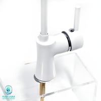 اونابكو حنفية تركية فاخرة كبيرة نحاس مطلي ابيض