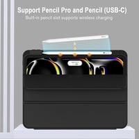 كفر أيباد 2024 حافظة حماية ذكية مع وظيفة التنشيط/...