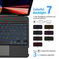 كيبورد للايباد عربي / انجليزي مدمج بكفر قابل للفصل...