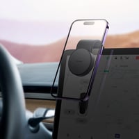 حامل جوال مغناطيسي بيسوس كلاستر للجوال - اسود