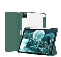 قلم ايباد ذكي يدعم راحة اليد + كفر ايباد شفاف حسب...