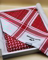 شماغ Mirandio vision مطرز من الأطراف