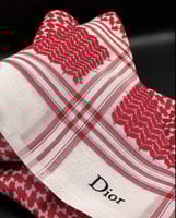 شماغ ديور اصدار خاص احمر DIOR