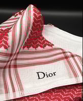 شماغ ديور اصدار خاص احمر DIOR