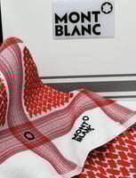 شماغ مونت بلانك احمر فاخر MONT BLANC