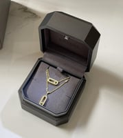 قلادة ميسيكا ذهبي