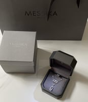 قلادة ميسيكا فضي