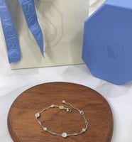 سوار فضي سوارفسكي