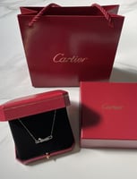 قلادة بانثر فضي كارتييه