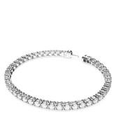 سوار تنس فضي سوارفسكي